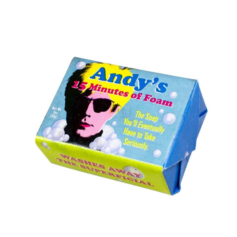 Andys Fifteen Minutes Seife - Geschenkebuddy