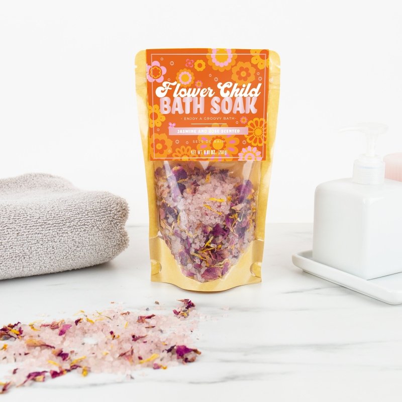 Blumenkind Badesalz | Flower Child Bath Soak 🌺 - Geschenkebuddy