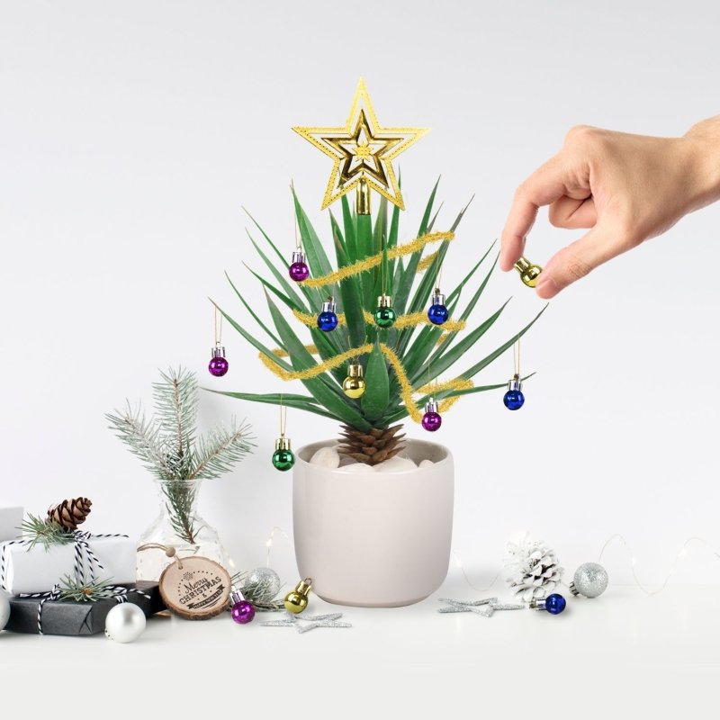 Christbaumschmuck für Zimmerpflanzen | Festive Plant Baubles