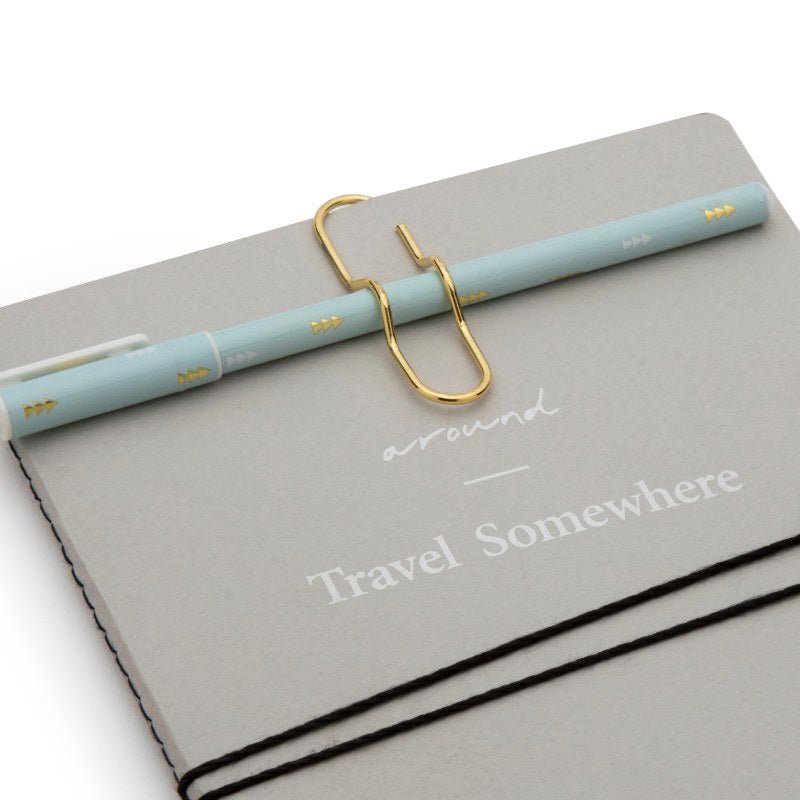 Clippen - Stifte - Clip für Notizbücher - Geschenkebuddy