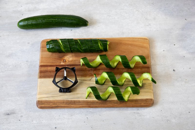 Curly Cat Spiralschneider | Curly Cat Vegetable Curler - Geschenkebuddy