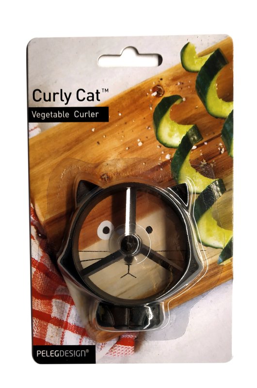 Curly Cat Spiralschneider | Curly Cat Vegetable Curler - Geschenkebuddy
