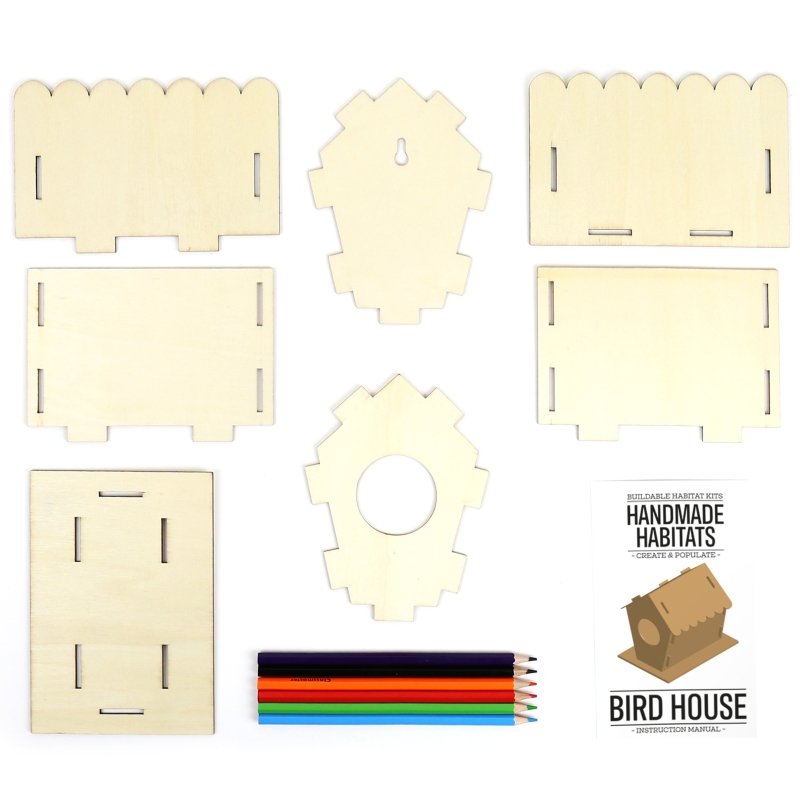 DIY Naturhäuser Vogelhaus