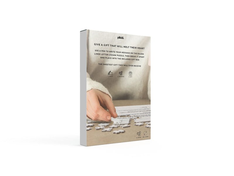 DIY Puzzle Brief - Geschenkebuddy