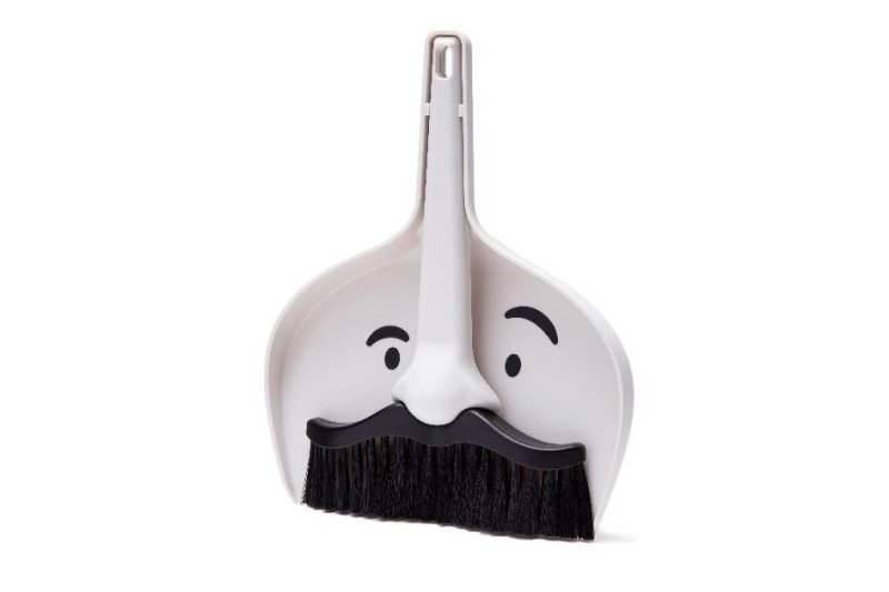 Dustache Kehrschaufel mit Besen | Dustache Dustpan & Brush Set - Geschenkebuddy