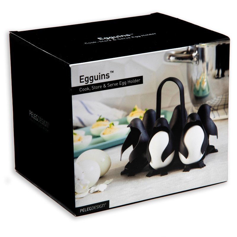 Egguins - Pinguin Eierhalter für Frühstückseier - Geschenkebuddy