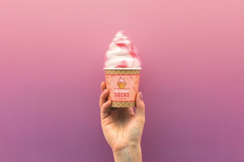 Eiscreme Socken🍦 - Geschenkebuddy
