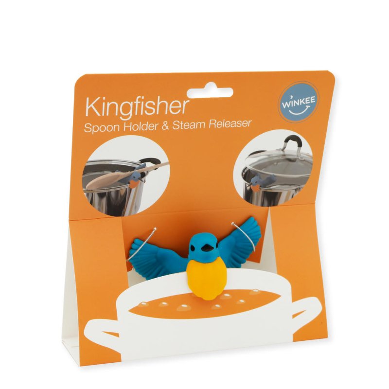 Eisvogel Topfwächter und Löffelhalter - Geschenkebuddy