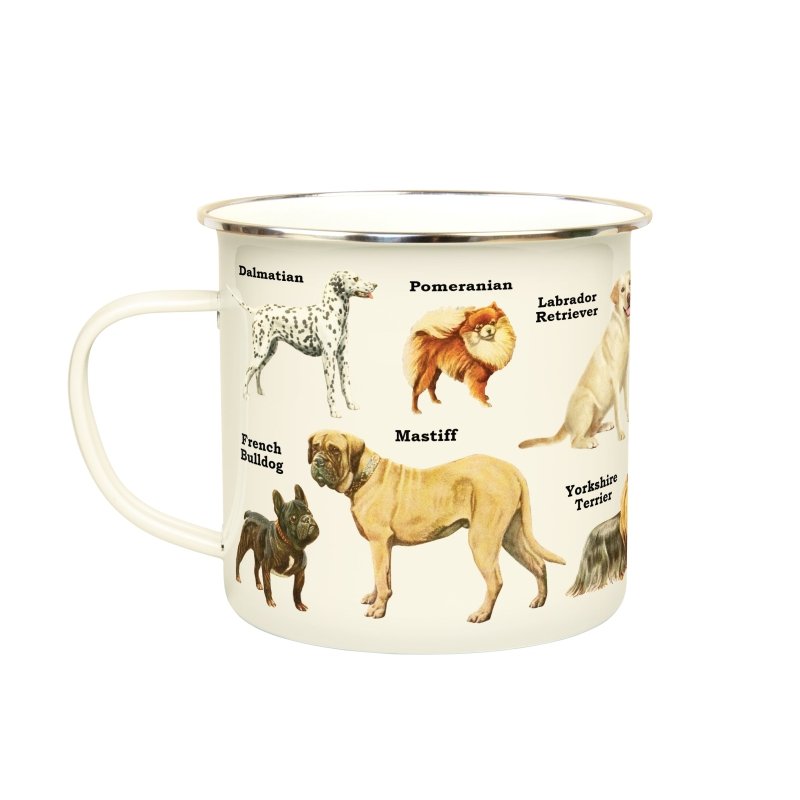 Emaille Becher Katzen - Geschenkebuddy