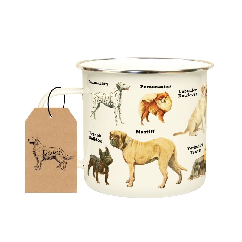 Emaille Becher Katzen - Geschenkebuddy