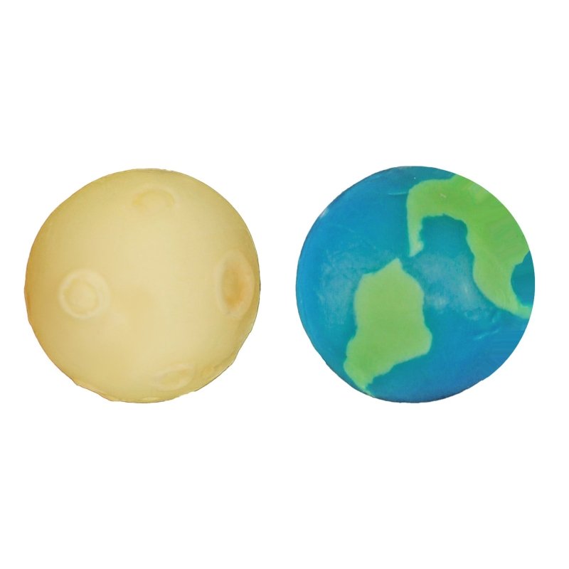 Erde und Mond Seife 2er Set | Earth and Moon Soap Set of 2 🌏🌕 - Geschenkebuddy