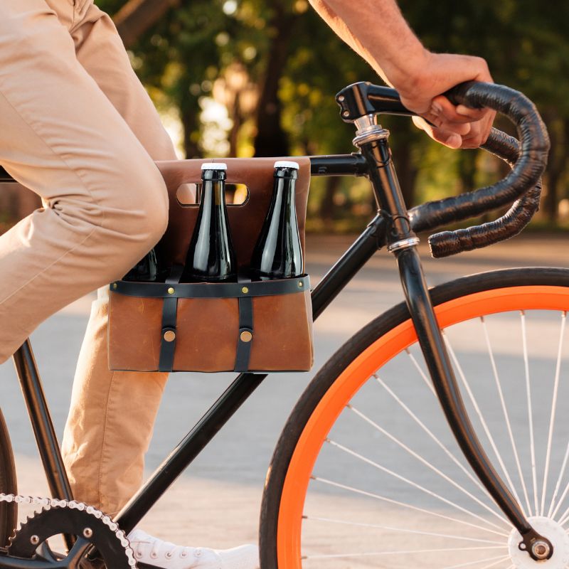 Fahrrad Sixpack - Der praktische Fahrrad Flaschenkorb - Geschenkebuddy