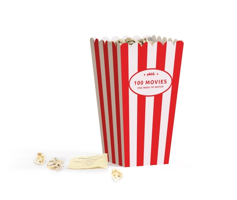 Film Popcorn Bucket List - Geschenkebuddy