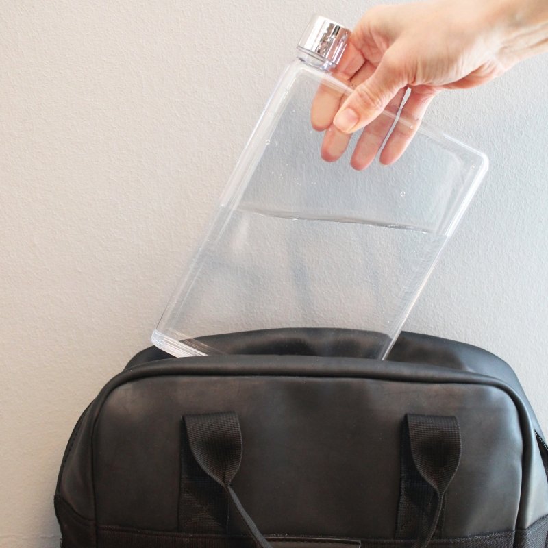 FLAT Wasserflasche 💧 - Geschenkebuddy