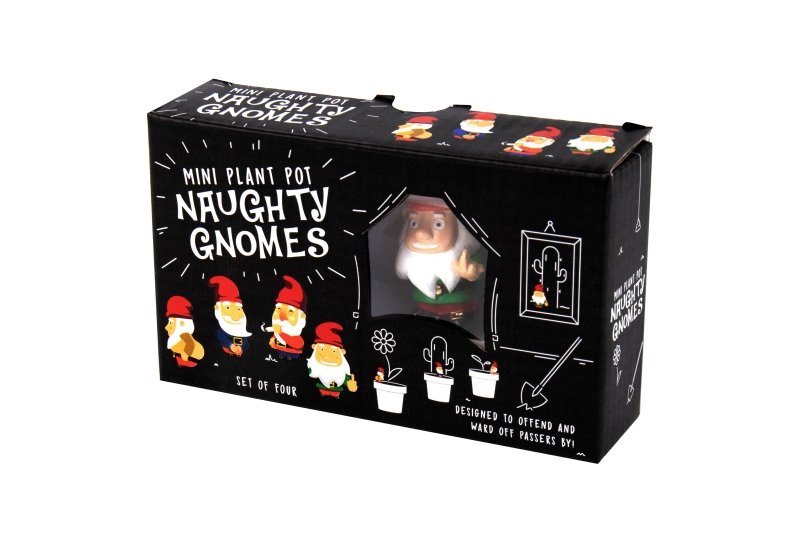 Freche Mini Gartenzwerge | Mini Naughty Gnomes Planters