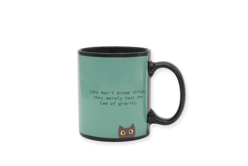 Freches Kätzchen Kaffeebecher - Geschenkebuddy
