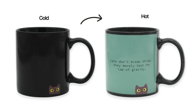 Freches Kätzchen Kaffeebecher - Geschenkebuddy
