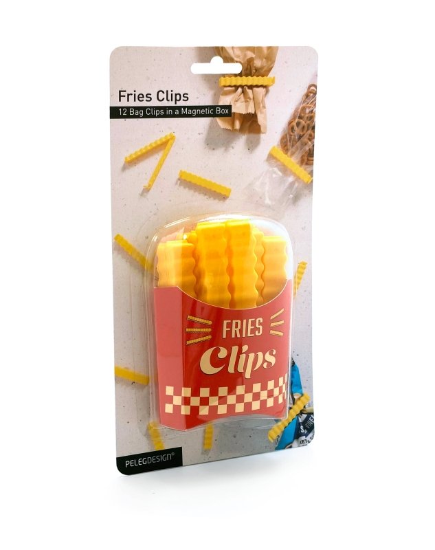 Fries Clips Tütenverschluß 🍟 - Geschenkebuddy
