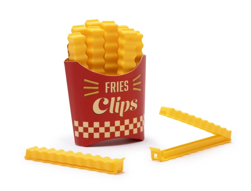 Fries Clips Tütenverschluß 🍟 - Geschenkebuddy