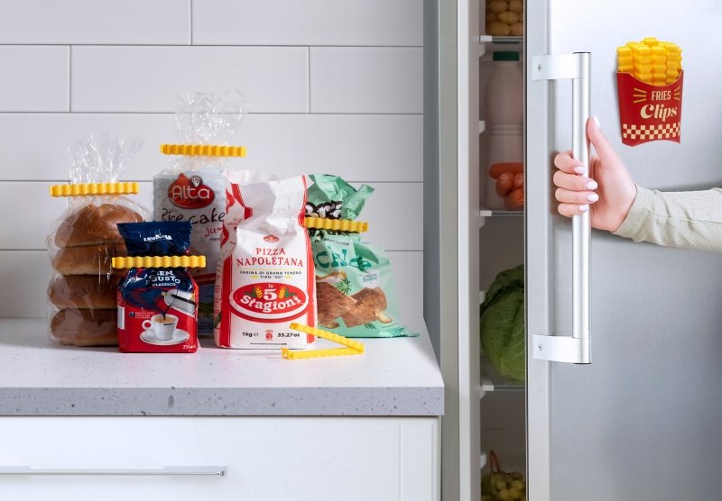 Fries Clips Tütenverschluß 🍟 - Geschenkebuddy