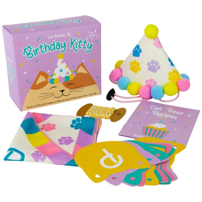 Geburtstagsset für Katzen - Geschenkebuddy