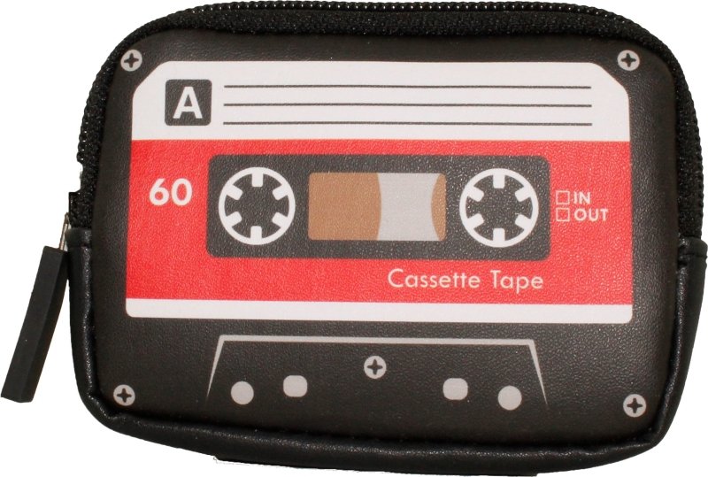 Geldbeutel Kassette | Schallplatte
