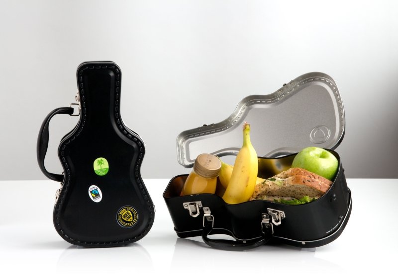 Gitarrenkoffer Lunchbox | Guitar Case Lunch Box 🎸 - Geschenkebuddy