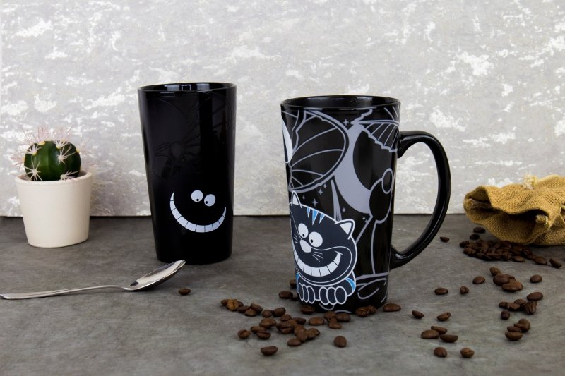 Grinsekatze Kaffeebecher
