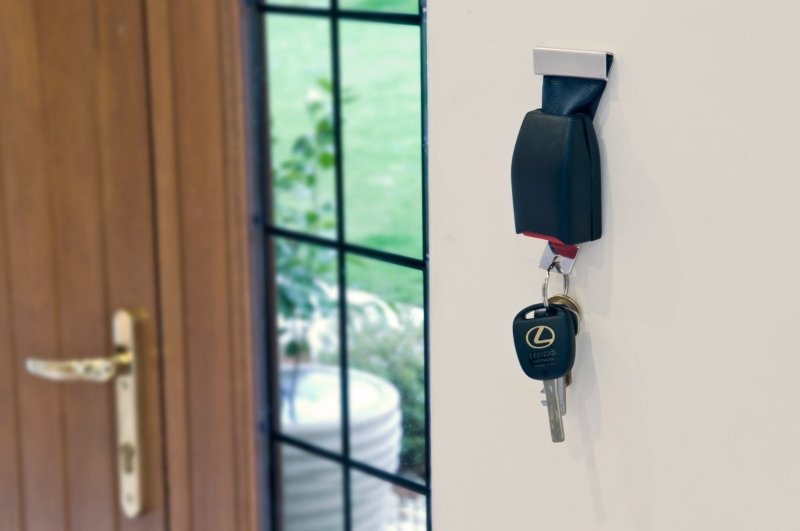 Gurtschloss Schlüsselhalter | Safety Belt Key holder - Geschenkebuddy
