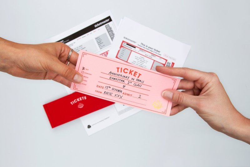 Gutscheinheft Ticket | Ticket Book 🛫