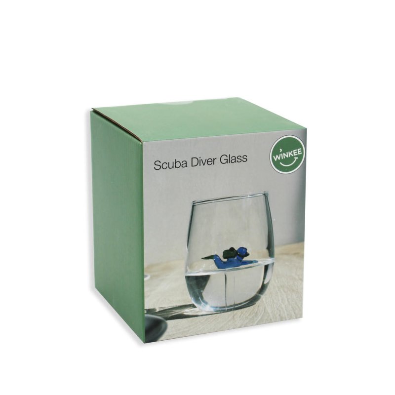 Handgemachte Gläser Taucher 300 ml - Geschenkebuddy