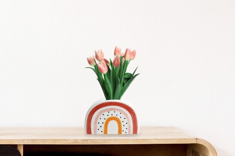 Happy Rainbow Vase 🌈