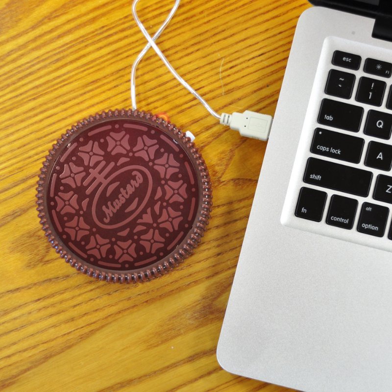 Hot Cookie USB Tassenwärmer - Tassenuntersetzer in Keksform - Geschenkebuddy