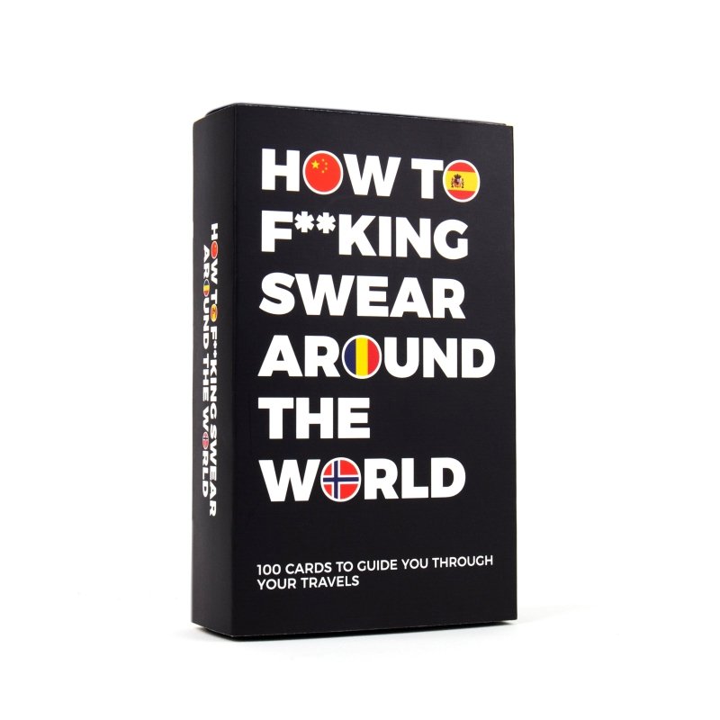 How to f**king swear around the world - Kartenspiel