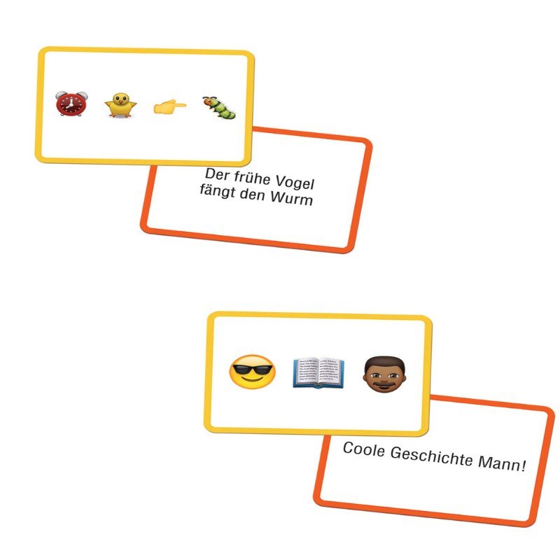 Kartenspiel Emoticon Quiz - Emoji Kartenspiel - Geschenkebuddy
