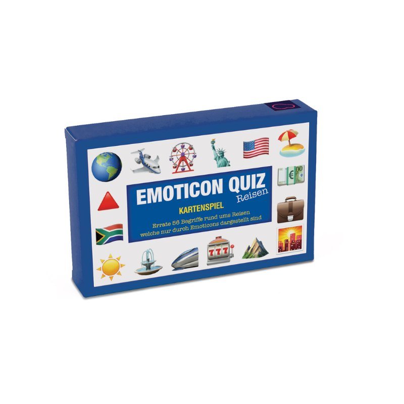 Kartenspiel Emoticon Quiz - Emoji Kartenspiel - Geschenkebuddy