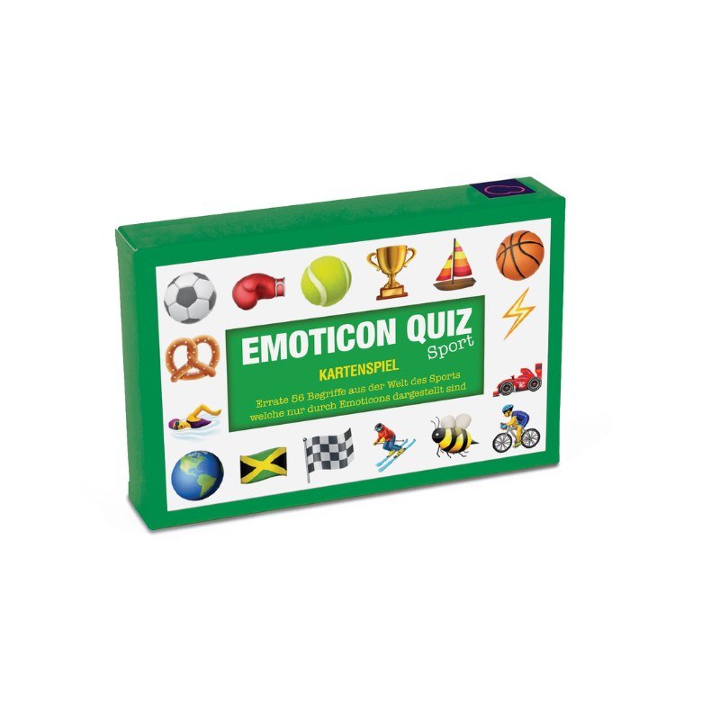 Kartenspiel Emoticon Quiz - Emoji Kartenspiel - Geschenkebuddy