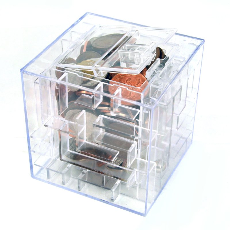 Labyrinth Spardose | Money Maze - Geschenkebuddy