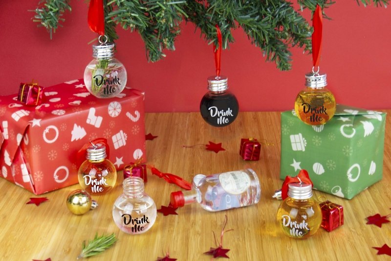 Likör Weihnachtskugeln | 6-er Set
