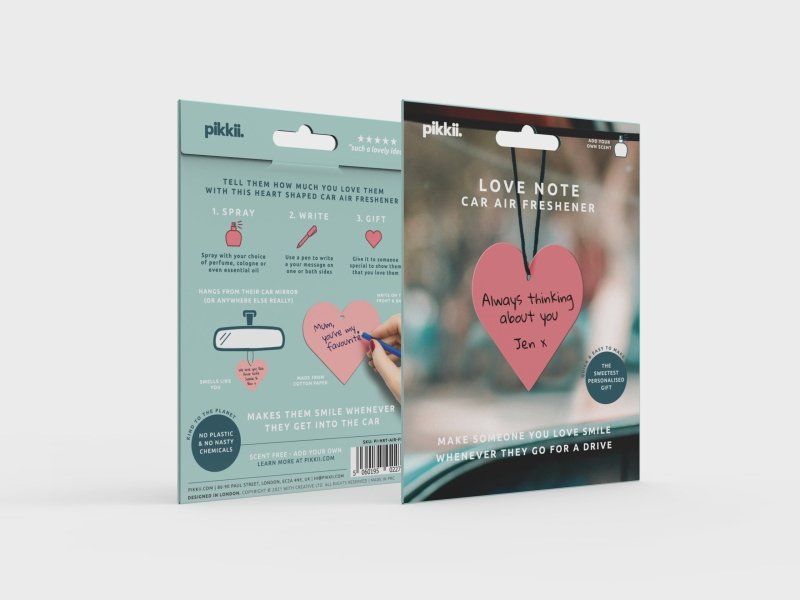 Lufterfrischer fürs Auto Herz | Car Air Freshener Heart - Geschenkebuddy
