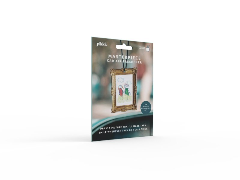 Lufterfrischer fürs Auto Zeichnung | Car Air Freshener Drawing - Geschenkebuddy