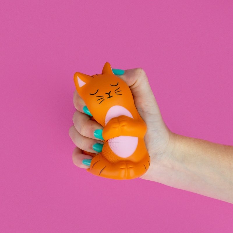 Miauditation Stressball Katze | Meowditation Stress Toy - Geschenkebuddy