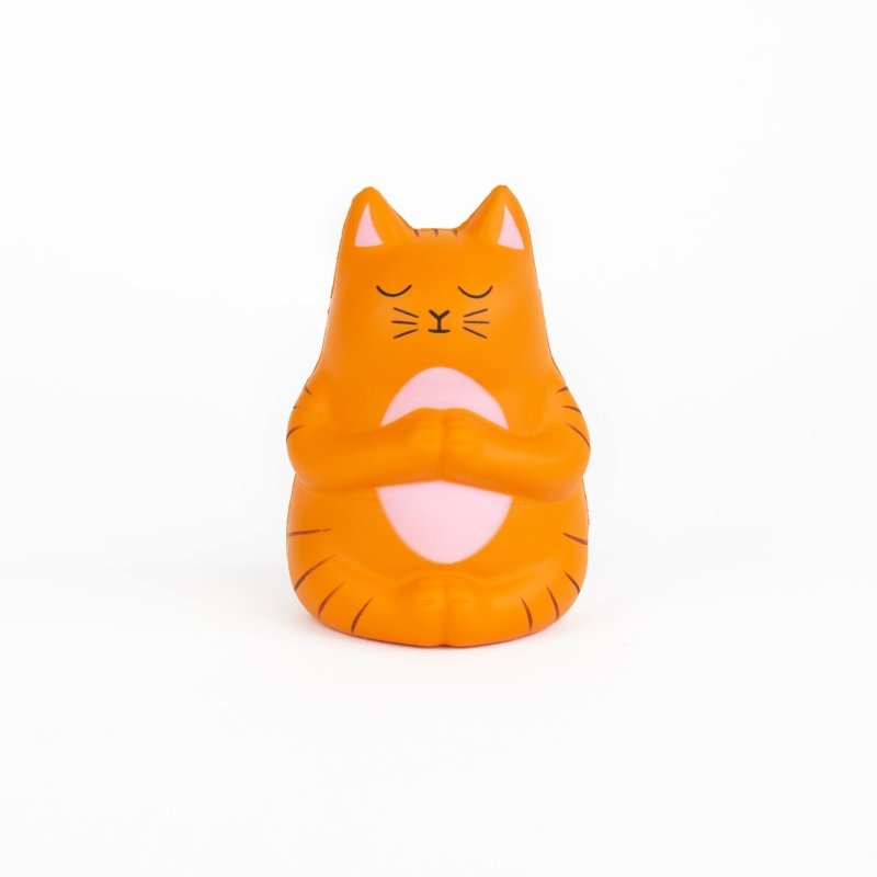 Miauditation Stressball Katze | Meowditation Stress Toy - Geschenkebuddy