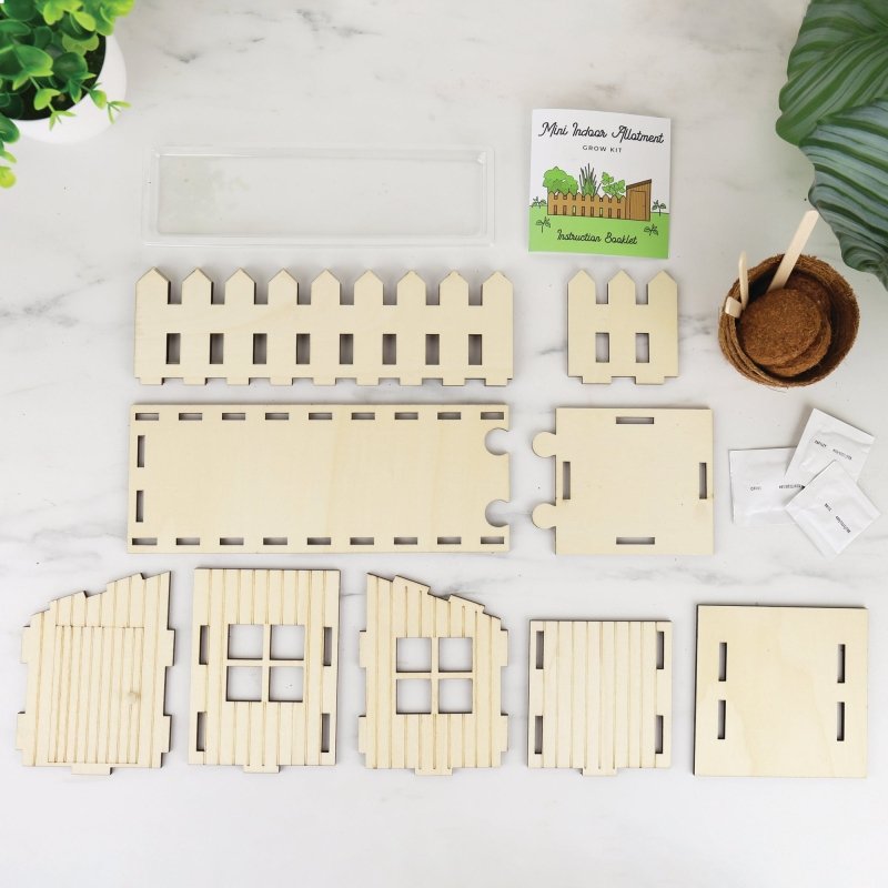 Mini Indoor Kleingarten - Pflanzset - Geschenkebuddy