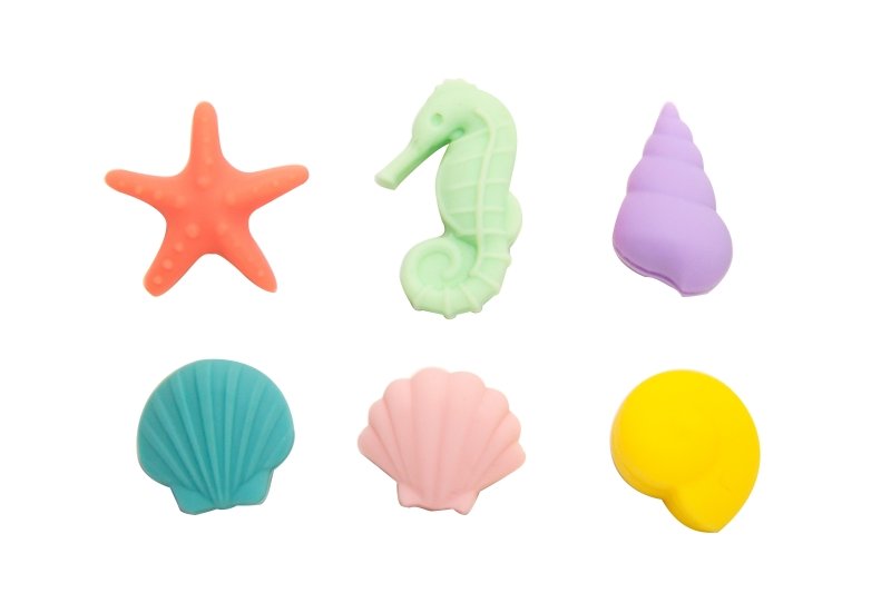 Muscheln Glasmarker 🐚 - Geschenkebuddy