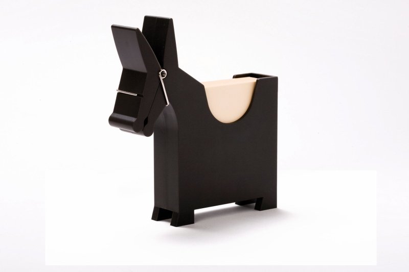 Notizzettel-Box Morris the Memo Schwarz