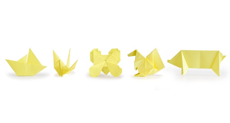 Origami Haftnotizen