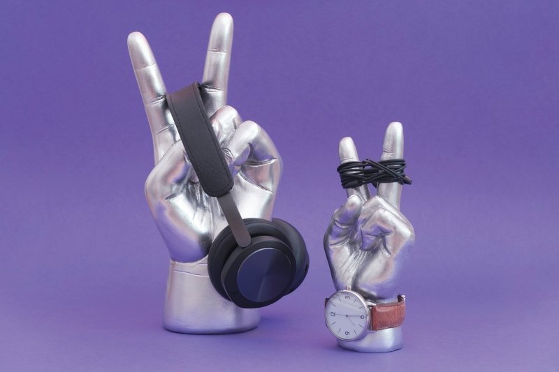 Peace Out Kopfhörer Ständer ✌️ - Geschenkebuddy