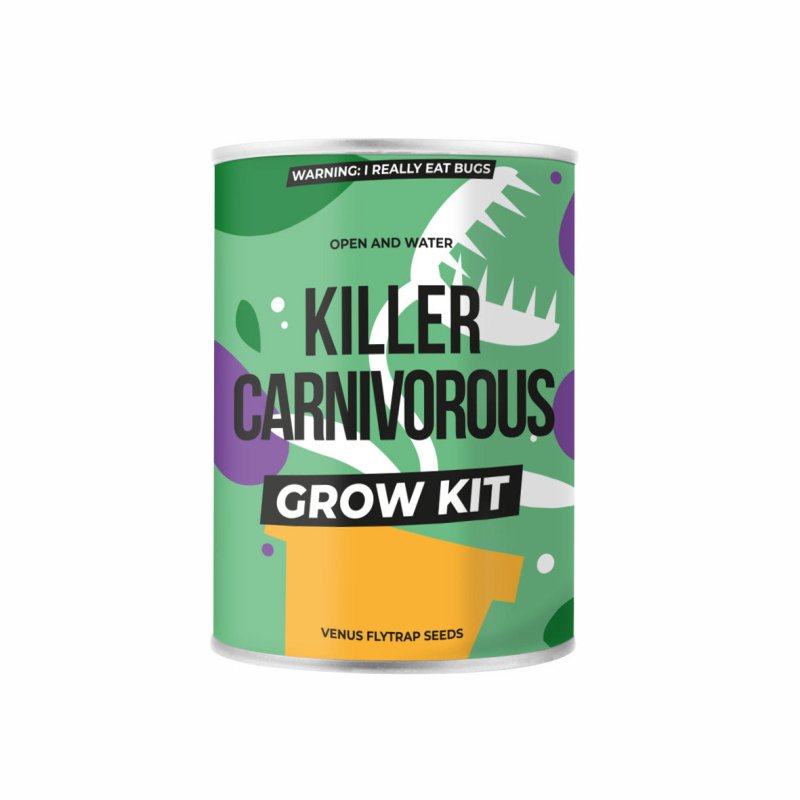 Pflanzen aus der Dose Fleischfressende Pflanzen | Grow Tin Carnivorous - Geschenkebuddy