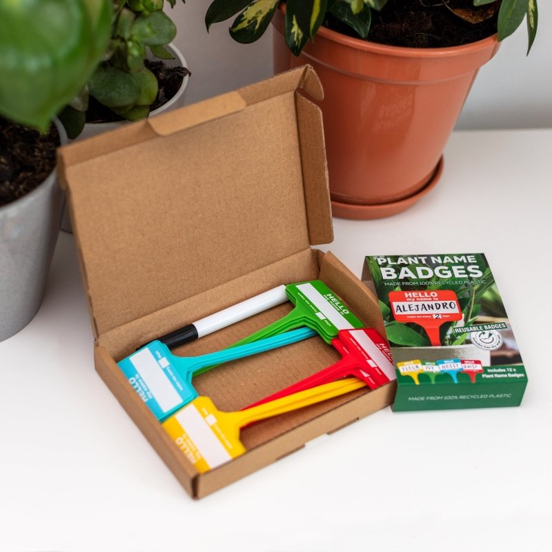 Pflanzen Namensschilder 12er Set - Geschenkebuddy